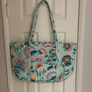 Vera Bradley Floral Mint Miller Bag